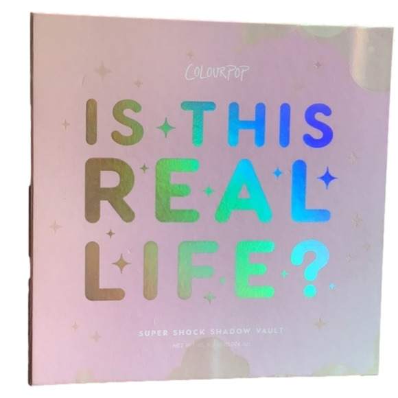 𝅺colourpop eyeshadow Palette - Is This Real Life?